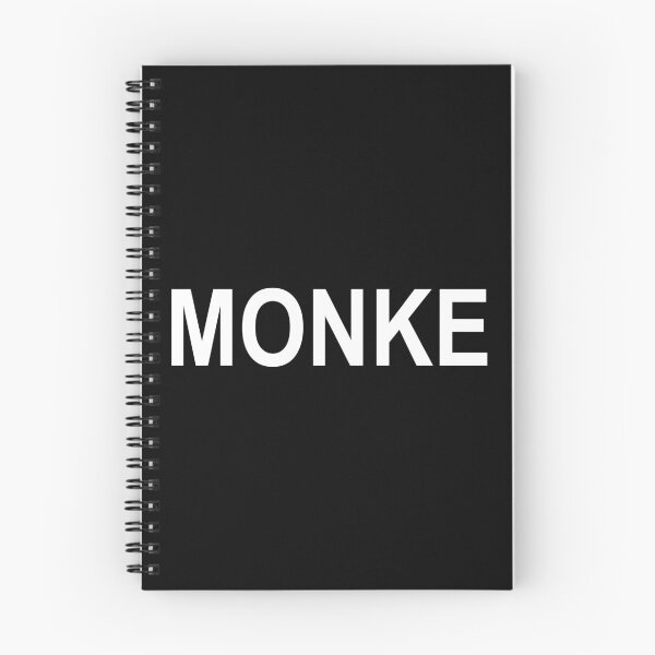 Item preview, Monke Meme White text designed and sold by Qestro.