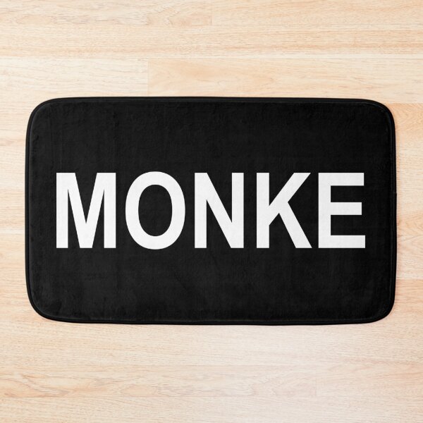 Item preview, Monke Meme White text designed and sold by Qestro.