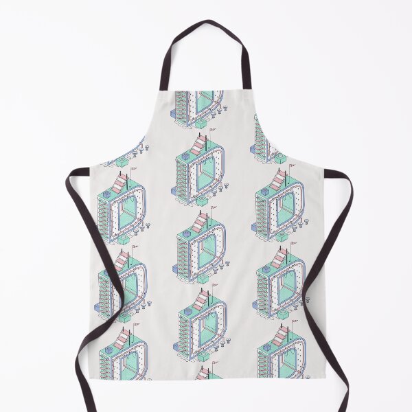Item preview, Pastel Retro Letter D designed and sold by CynthSky.