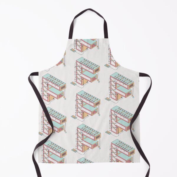 Item preview, Pastel Retro Letter F designed and sold by CynthSky.