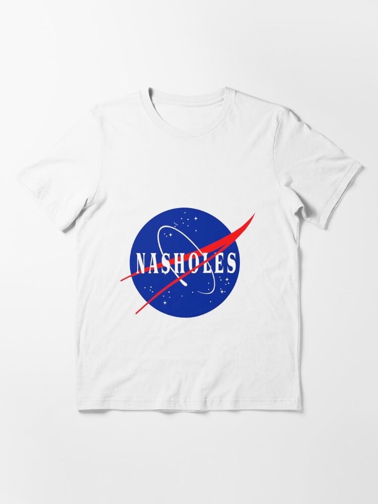 Alternate view of NASA NASHOLES Logo Essential T-Shirt