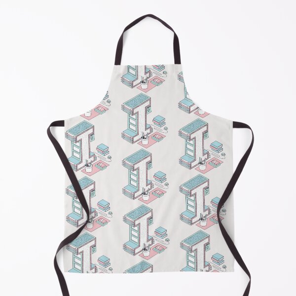 Item preview, Pastel Retro Letter I designed and sold by CynthSky.