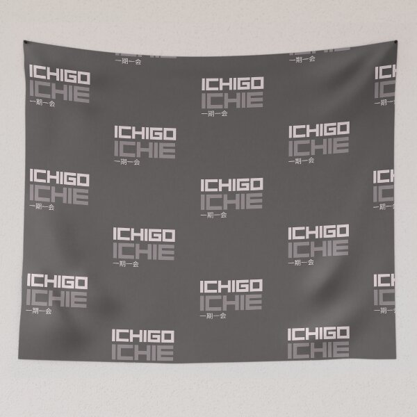 Item preview, ICHIGO ICHIE  Japanese life quote for happy life designed and sold by koonam.