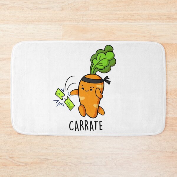 Item preview, Carrate Funny Carrot Karate Puns  designed and sold by punnybone.