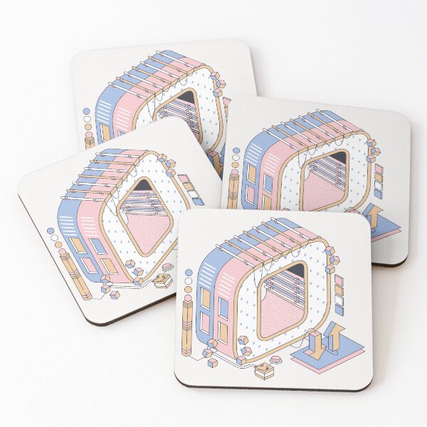 Item preview, Pastel Retro Letter O designed and sold by CynthSky.
