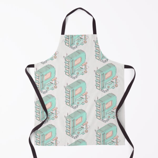 Item preview, Pastel Retro Letter P designed and sold by CynthSky.