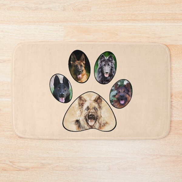 Item preview,  Long Coat German Shepherd foot designed and sold by josephfanous.