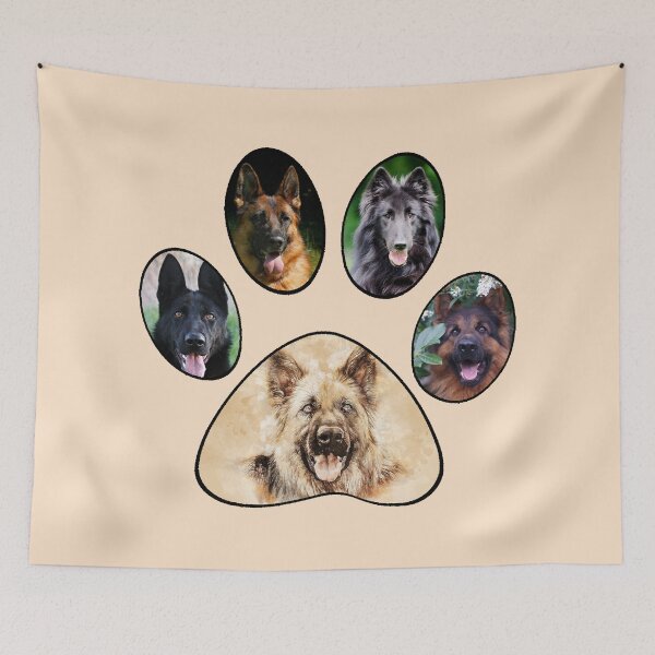 Item preview,  Long Coat German Shepherd foot designed and sold by josephfanous.