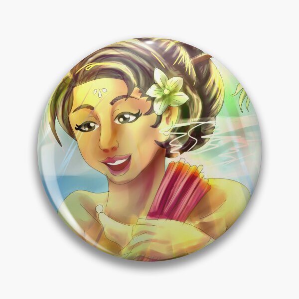 Item preview, Happy Javanese Woman with Her Morning Smile designed and sold by SinuhunArtShop.