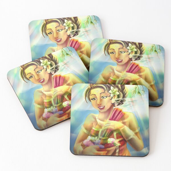 Item preview, Happy Javanese Woman with Her Morning Smile designed and sold by SinuhunArtShop.