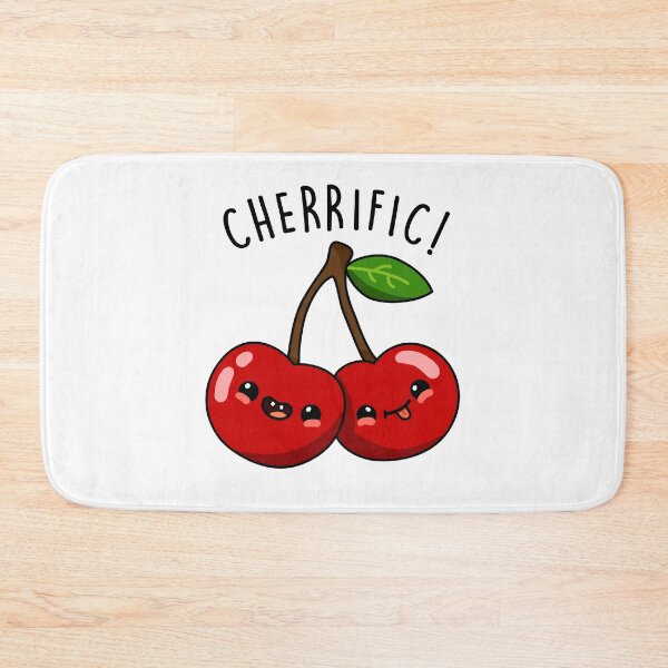 Item preview, Cherrific Funny Red Cherry Puns  designed and sold by punnybone.