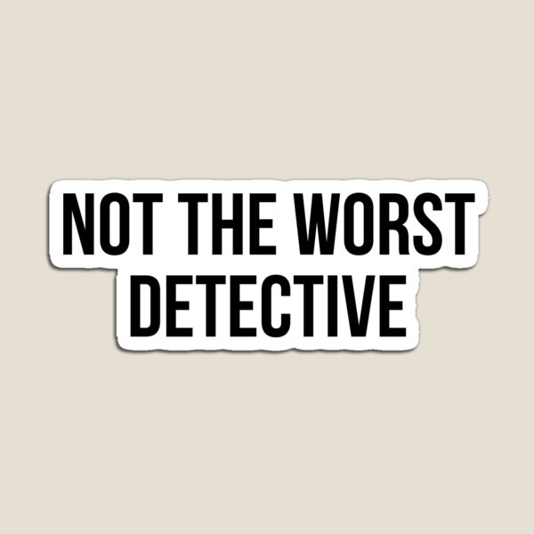 Item preview, not the worst detective designed and sold by Realpeoplegift.