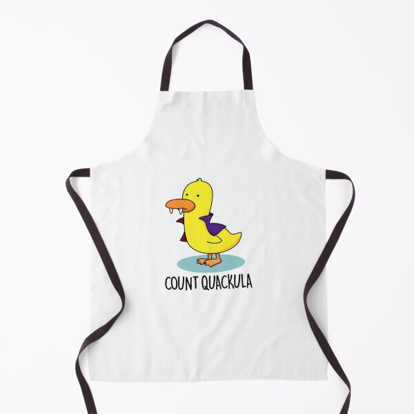 Item preview, Count Quackula Funny Duck Puns designed and sold by punnybone.