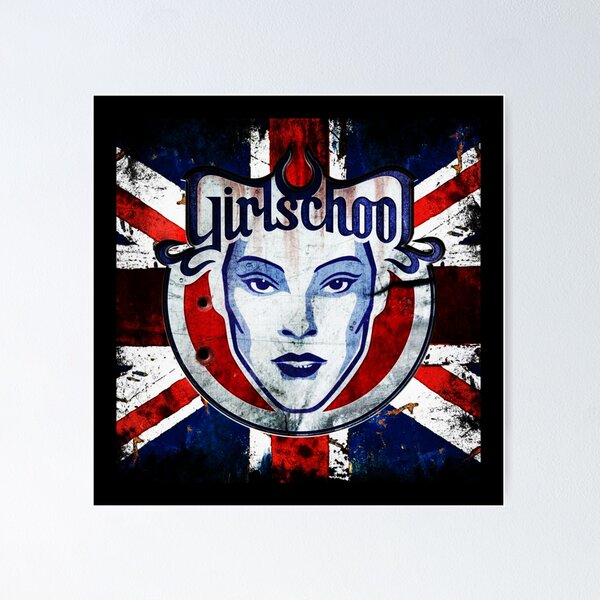 ヴィンテージパンクポスター￼Motörhead GirlsSchool Motörhead & Girlschool: St. Valentine's Day Massacre (10