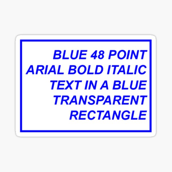 Funny Aesthetic Text Sticker