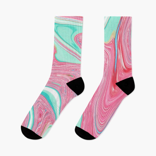 Item preview, Pink, teal marble design ocean inspired  designed and sold by marina ralston.