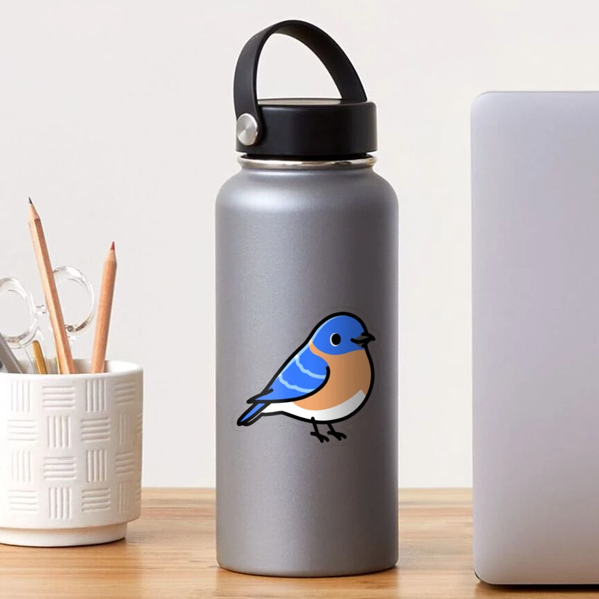 Bluebird Waterproof Vinyl Sticker – Botanical Bright - Add a Little Beauty  to Your Everyday