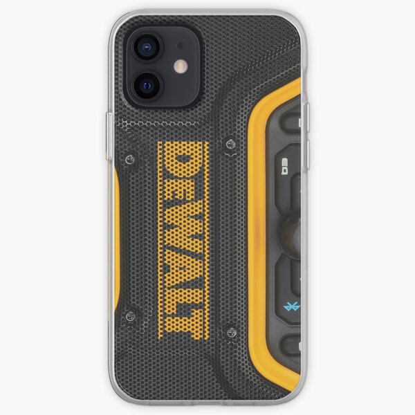 Cubierta de la caja del teléfono del lugar de trabajo inalámbrico bluetooth dewalt Funda blanda para iPhone