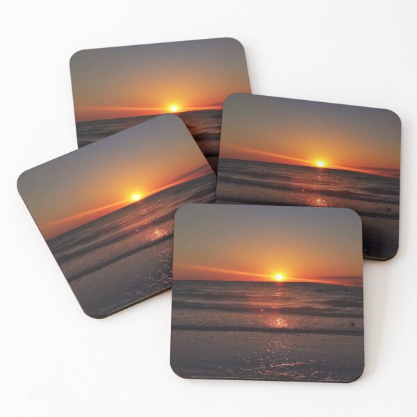 Item preview, Fiery Reflective Sunset Over The Gulf designed and sold by toddbrooney.