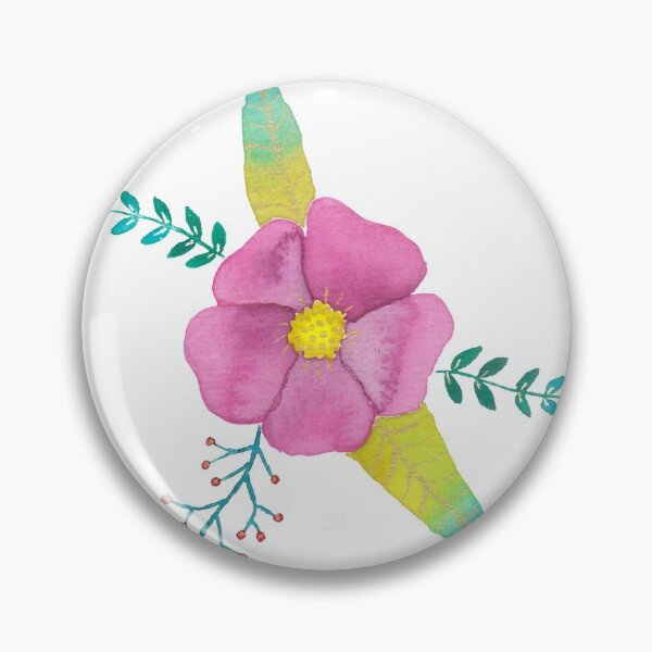 Item preview, Watercolor Flower 'Pink Oxalis' designed and sold by Marlies81.