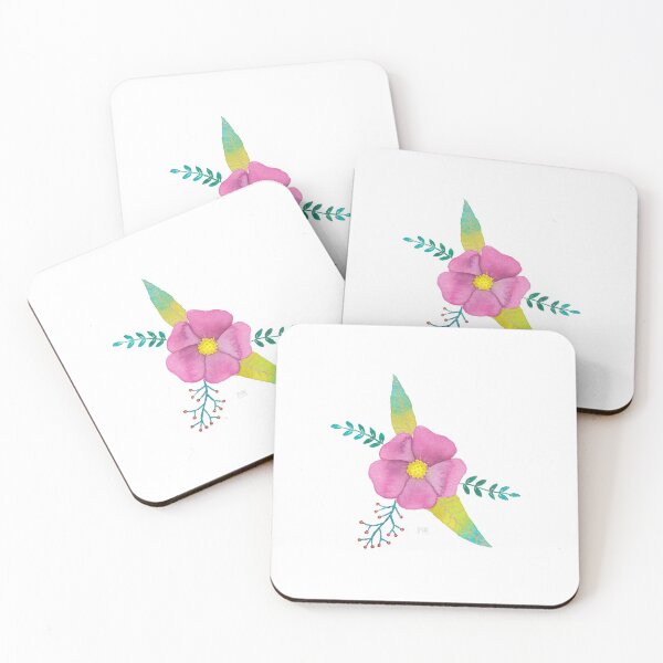 Item preview, Watercolor Flower 'Pink Oxalis' designed and sold by Marlies81.