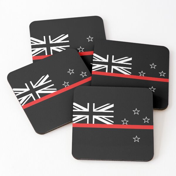 Item preview, Thin Red Line - NZ designed and sold by crossesdesign.