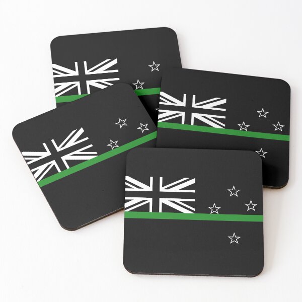 Item preview, Thin Green Line - NZ designed and sold by crossesdesign.