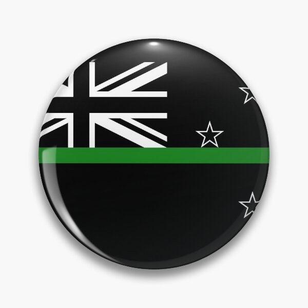 Item preview, Thin Green Line - NZ designed and sold by crossesdesign.