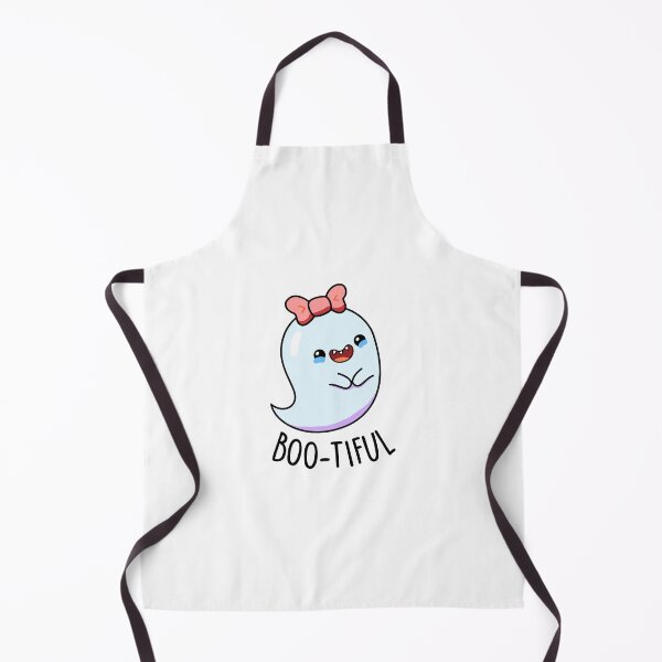 Item preview, Bootiful Funny Girly Halloween Ghost Puns designed and sold by punnybone.
