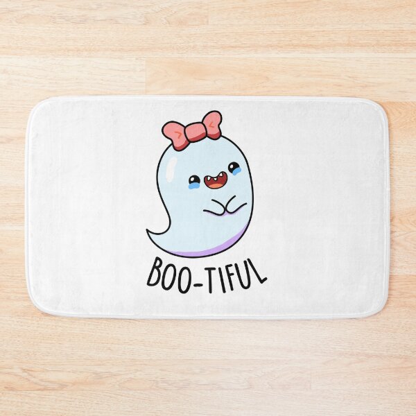 Item preview, Bootiful Funny Girly Halloween Ghost Puns  designed and sold by punnybone.
