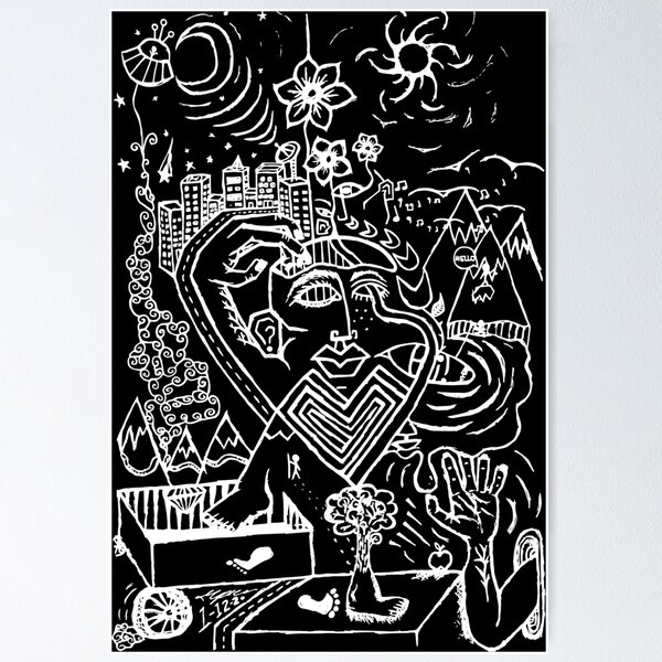 Item preview, Copy of Keeping An Open Mined Land designed and sold by MegasaurusArt.