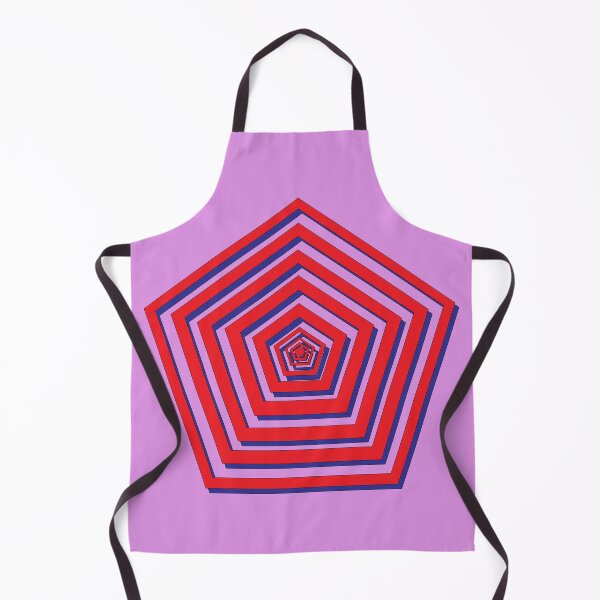 Item preview, Red Pentagon with Blue Shadow designed and sold by Justin Latimer.