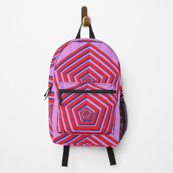 Item preview, Red Pentagon with Blue Shadow designed and sold by Justin Latimer.