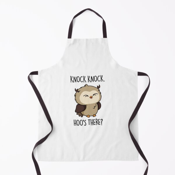 Item preview, Knock Knock Hoos There Funny Owl Puns designed and sold by punnybone.