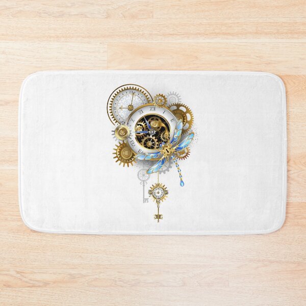 Item preview, Steampunk Dragonfly with Clock designed and sold by Blackmoon9.