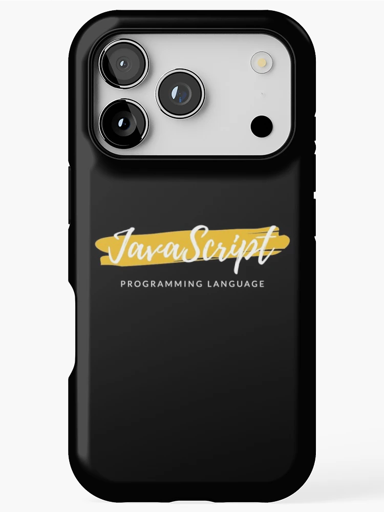 Thumbnail 1 of 4, iPhone Case, JavaScript Programming Language Paint Smear designed and sold by Code Wear.