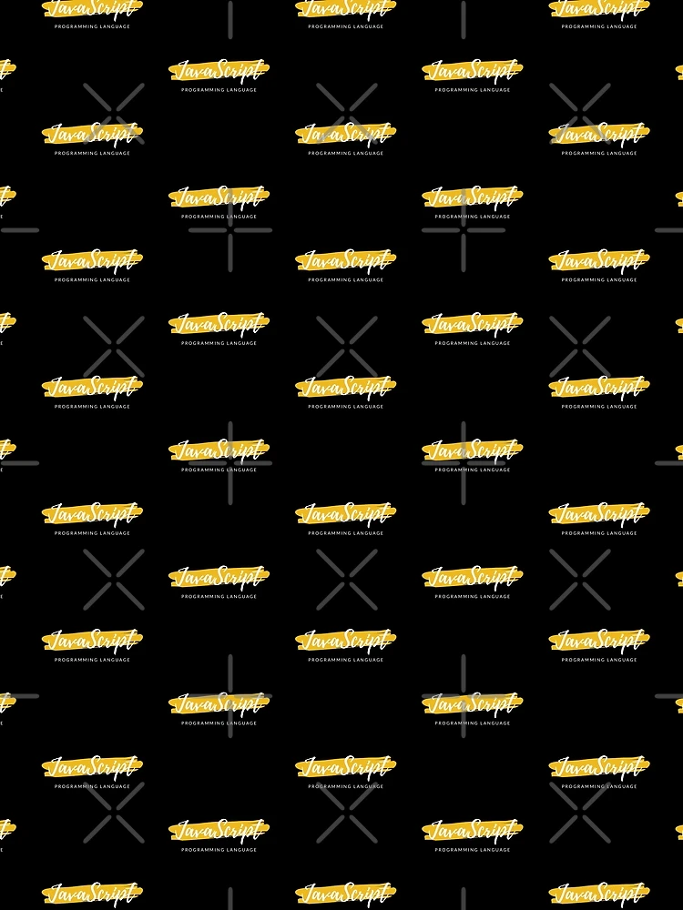 Thumbnail 3 of 3, Scarf, JavaScript Programming Language Paint Smear designed and sold by Code Wear.