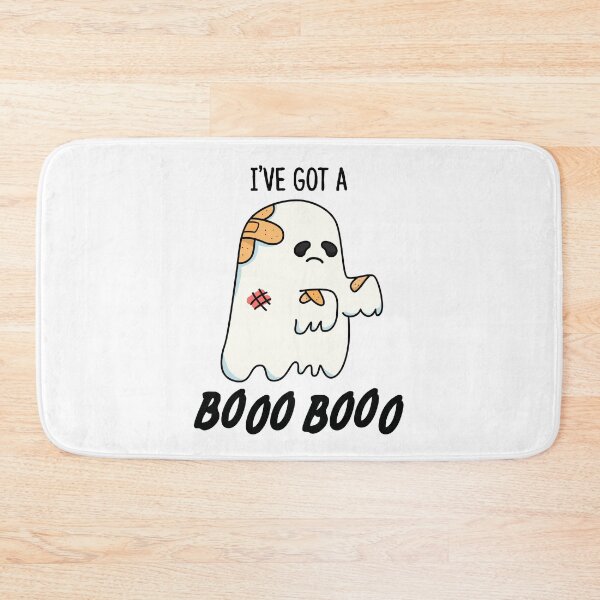 Item preview, I've Got A Boo Boo Funny Halloween Ghost Puns  designed and sold by punnybone.