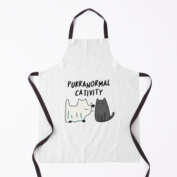 Item preview, Purranormal Cativity Funny Halloween Cat Puns designed and sold by punnybone.