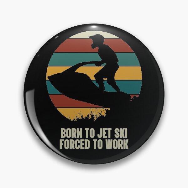 Item preview, Born To Jet Ski Forced To Work | Water Sports designed and sold by GravitiTees.