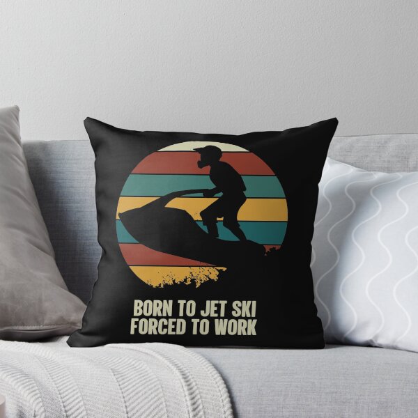 Item preview, Born To Jet Ski Forced To Work | Water Sports designed and sold by GravitiTees.