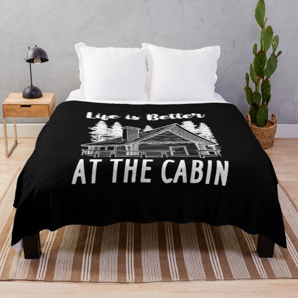 Item preview, Life Is Better At The Cabin Humor Mountain House Funny designed and sold by Emmet Green.