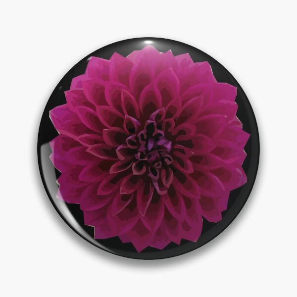 Artikelvorschau, Dahlie in Magenta entworfen und verkauft von AmyWhy.