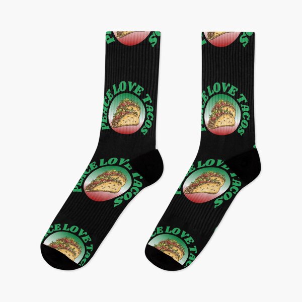 Item preview, Peace Love Tacos, Funny Food Cinco De Mayo designed and sold by Lorrre.