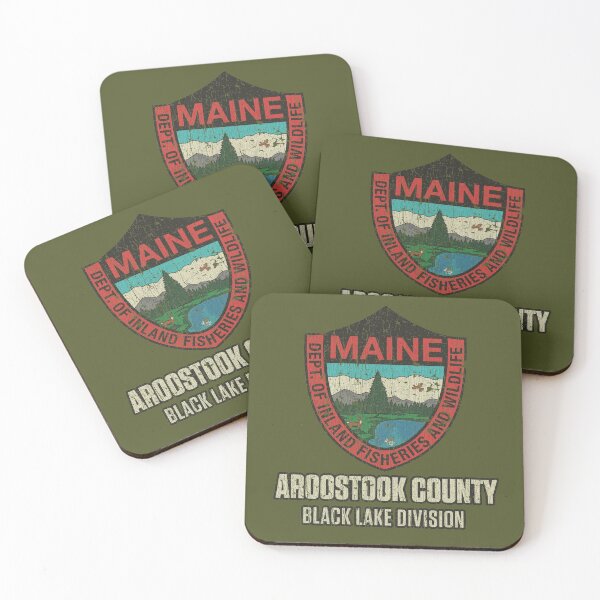 Item preview, Maine Fish & Game Aroostook County 1999 designed and sold by AstroZombie6669.