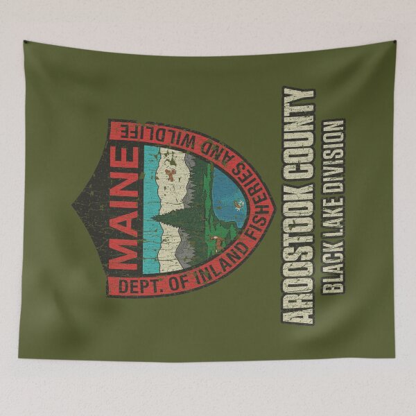Item preview, Maine Fish & Game Aroostook County 1999 designed and sold by AstroZombie6669.
