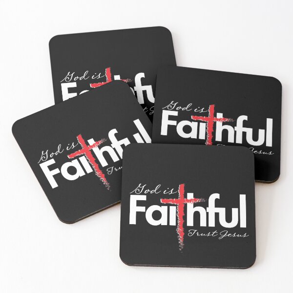 Item preview, God is Faithful_Trust Jesus / Christian Message designed and sold by bryanmcclelland.