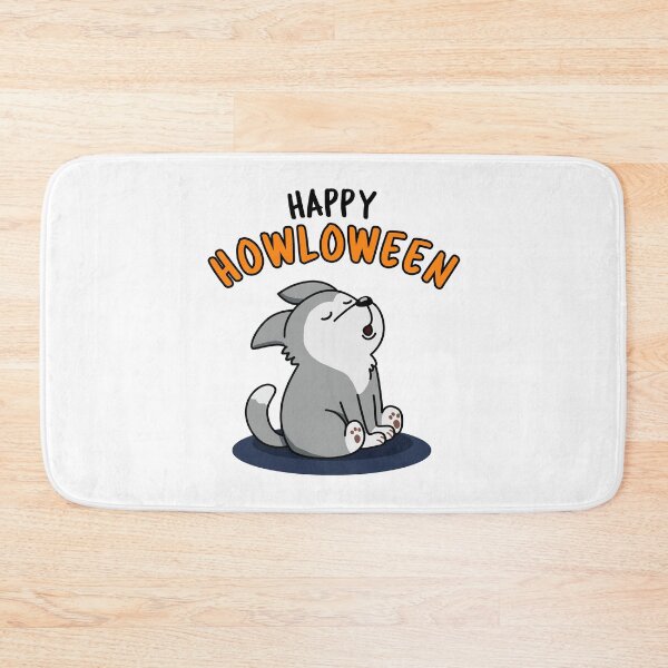 Item preview, Happy Howloween Funny Puppy Dog Puns  designed and sold by punnybone.