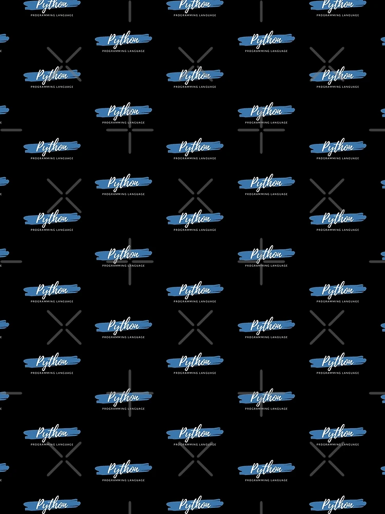 Thumbnail 3 of 3, Scarf, Python Programming Language Paint Smear designed and sold by Code Wear.