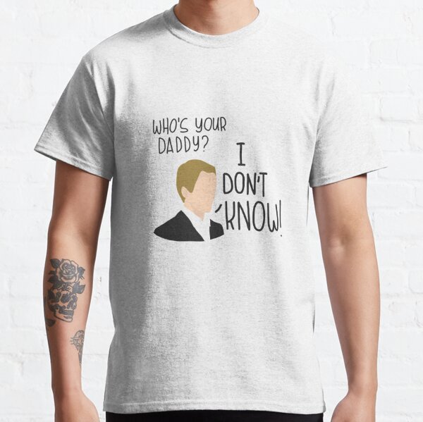 Darth Vader - Who's your Daddy? T Shirt White 100% Cotton Tee by BMF A